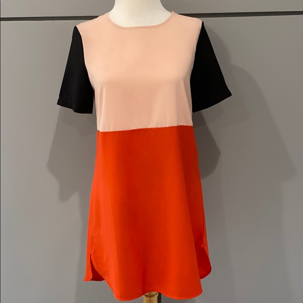 🌻SALE 5/$50 or 10/$75🌻 Color Block Modern Shift Dress or Tunic Small